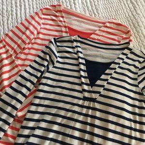 Striped Long Sleeve Shirt (SET OF 2)